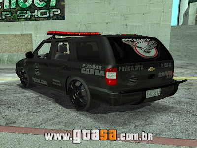 Chevrolet Blazer 2010 PCESP GARRA para GTA San Andreas